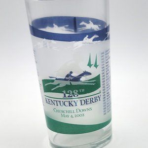 Kentucky Derby 128 2002 Commemorative Juice Drink Glass Cup